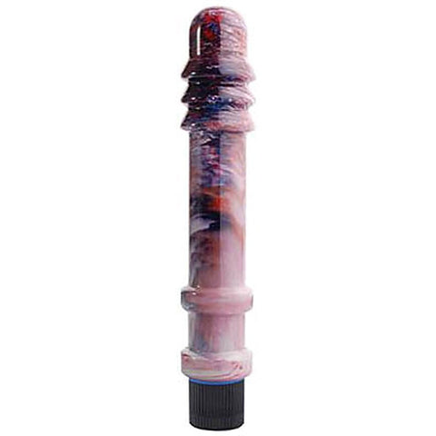 KamaDiva Ribbed 7" Pleasure Wand by BDStyle - Vibrating Dildos