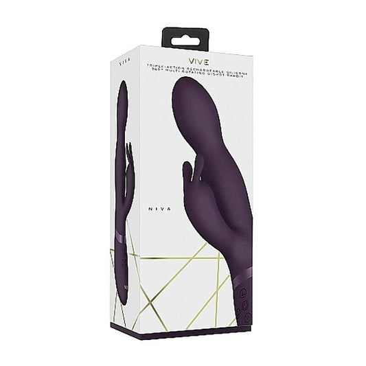 Vive Niva 360 Degrees Rabbit Vibrator by Shots Toys - Rabbit Vibrators