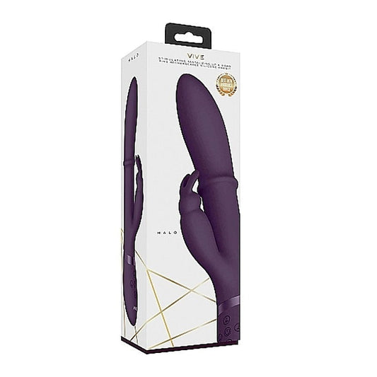 Vive Halo Rabbit Vibrator by Shots Toys - Non-Realistic Dildos