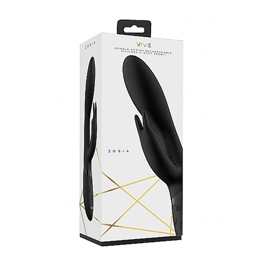 Vive Zosia Black by Shots Toys - Rabbit Vibrators