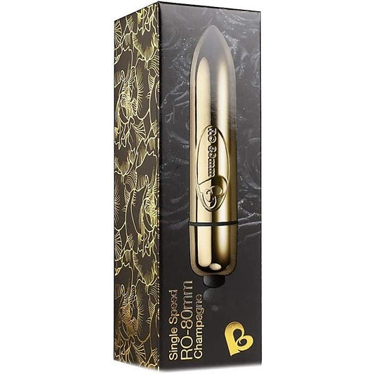 RO-80 Single Speed Bullet Champagne by Rocks Off - Bullet Vibrators