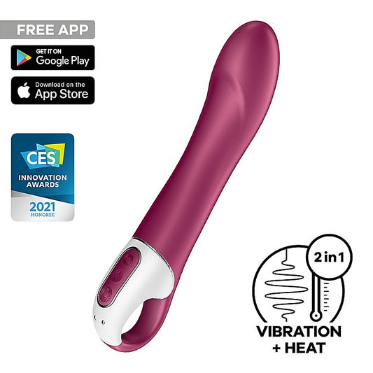 Big Heat Warming G-Spot Vibrator by Satisfyer - G-Spot Vibrators