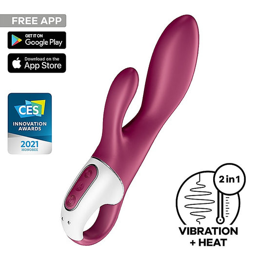 Heated Affair App Connected G Spot Rabbit Vibrator - Rabbit Vibrators