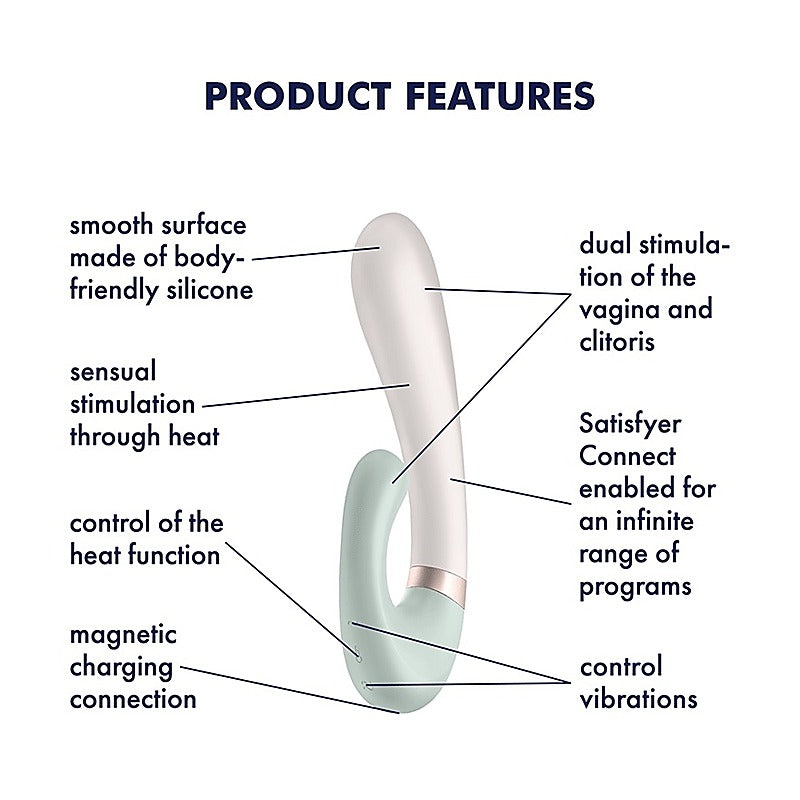 Heat Wave App Connected Multi Functions G Spot Vibrator - Remote Control Vibrators