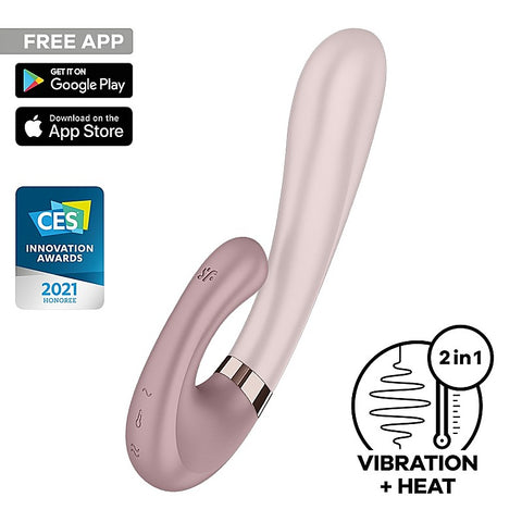Heat Wave App Connected Multi Functions G Spot Vibrator - Remote Control Vibrators