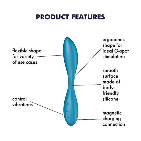 Premium G-Spot Flex 1 Bendable by Satisfyer - G-Spot Vibrators