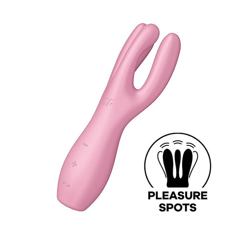 Premium Threesome 3 Layon 3 Motors by Satisfyer - Clit Ticklers and Pulsators