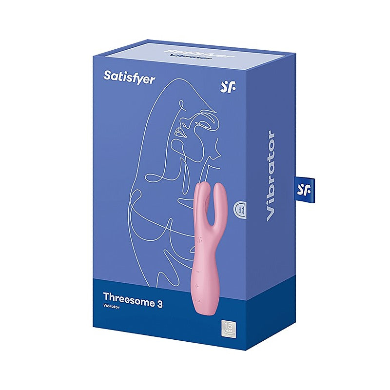 Premium Threesome 3 Layon 3 Motors by Satisfyer - Clit Ticklers and Pulsators