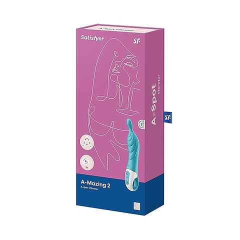 A-Mazing 2 Multi Functions Silicone A Spot Massager - G-Spot Vibrators