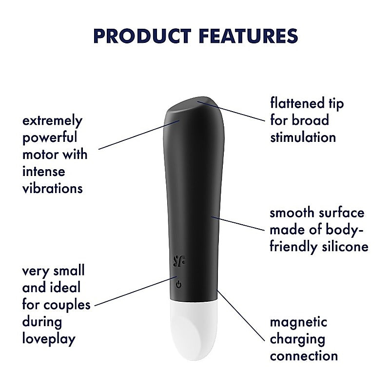 Ultra Power Bullet 2 Intense Clitoral Stimulator - Bullet Vibrators