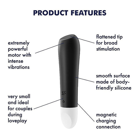 Ultra Power Bullet 2 Intense Clitoral Stimulator - Bullet Vibrators