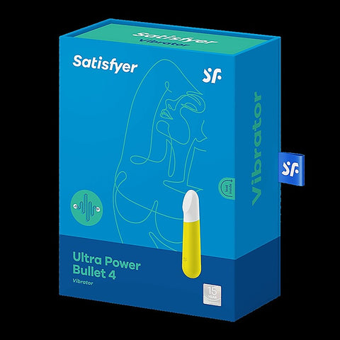 Ultra Power 12 Functions Bullet Vibrator by Satisfyer - Bullet Vibrators