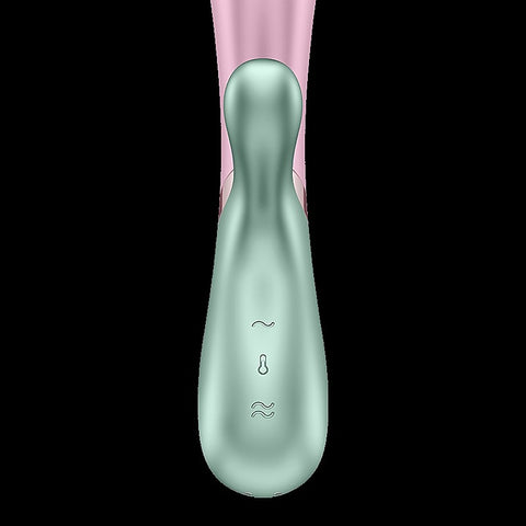 Hot Lover Rabbit Clitoral and G Spot Massager by Satisfyer - Finger and Tongue Vibrators