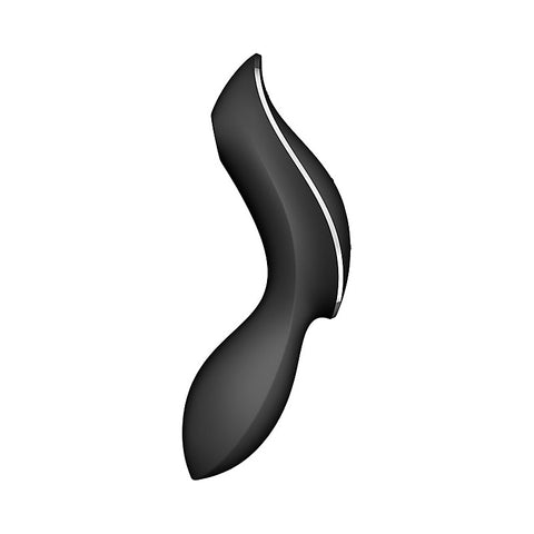 Curvy Trinity 2 Air Pulse Clitoral and G Spot Vibrator - Clit Ticklers and Pulsators
