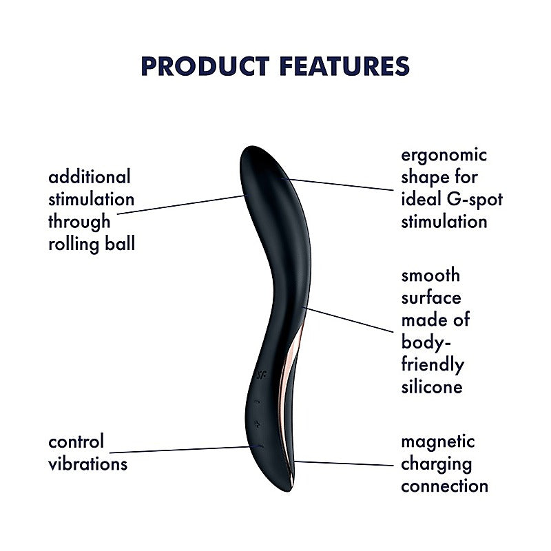 Rrrolling Explosion G Spot Massager by Satisfyer - G-Spot Vibrators