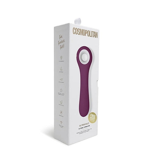Ultraviolet Toy with Sterilizing Case by Cosmopolitan - Clit Ticklers and Pulsators