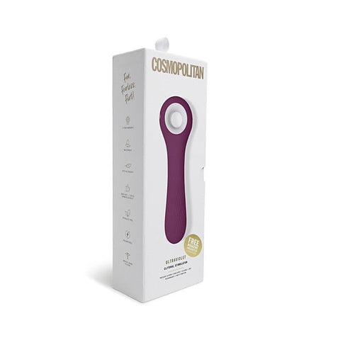 Cosmopolitan Ultraviolet Vibrator with UV Sterilizing Case and 7 Speeds - Clit Ticklers and Pulsators