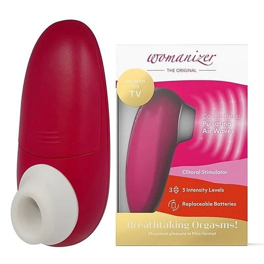 Womanizer Clit Vibrator Red by Love Honey - Clit Ticklers and Pulsators