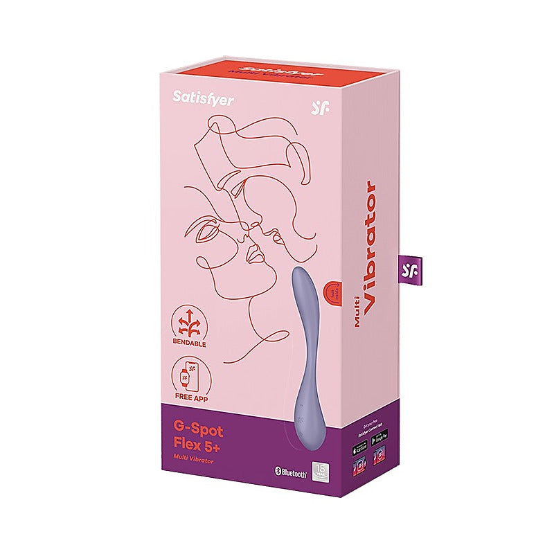 Flex 5 Multi Functions App Controlled G Spot By Satisfyer - Finger and Tongue Vibrators