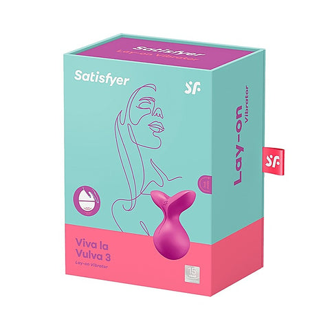 Viva La Vulva 3 Clitoral Vibrator by Satisfyer - Body Wands