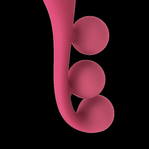 Tri Ball 1 Silicone Multi Vibrator by Satisfyer - Clit Ticklers and Pulsators