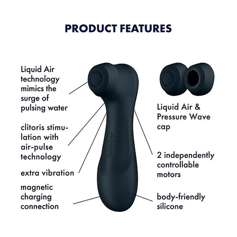Pro 2 Generation 3 by Satisfyer - Clit Ticklers and Pulsators