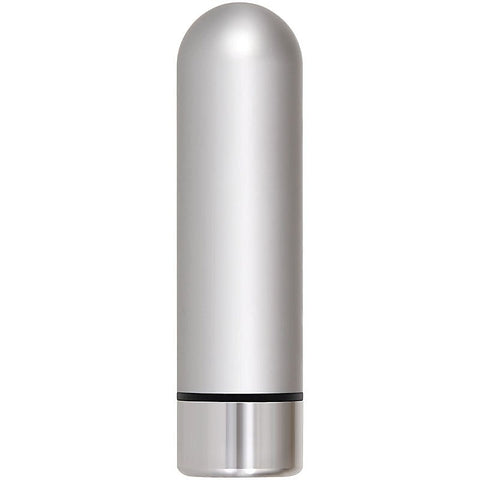 Rechargeable Silver Metal Bullet by Adam & Eve Sextoys - Bullet Vibrators
