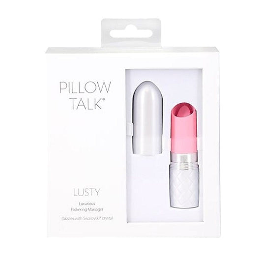 Pillow Talk Lusty Flickering Massager by BMS Factory - Clit Ticklers and Pulsators