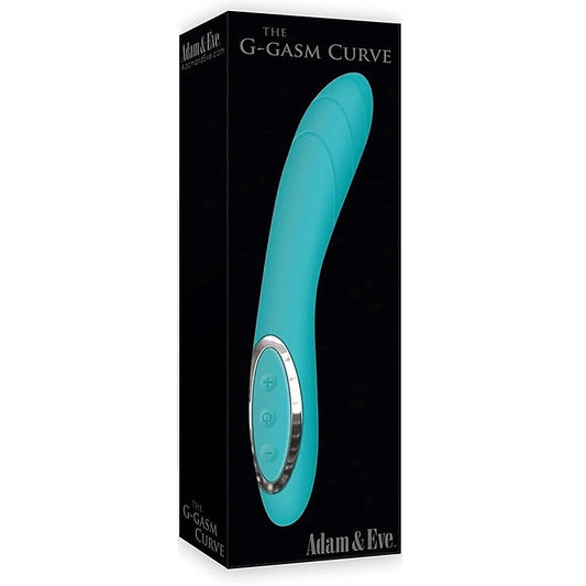 G-Gasm Curve Silicone G-Spot Vibrator by Adam & Eve - G-Spot Vibrators