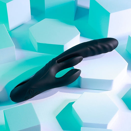 Playboy Pleasure Rapid Rabbit Silicone Vibrator by Evolved - Rabbit Vibrators