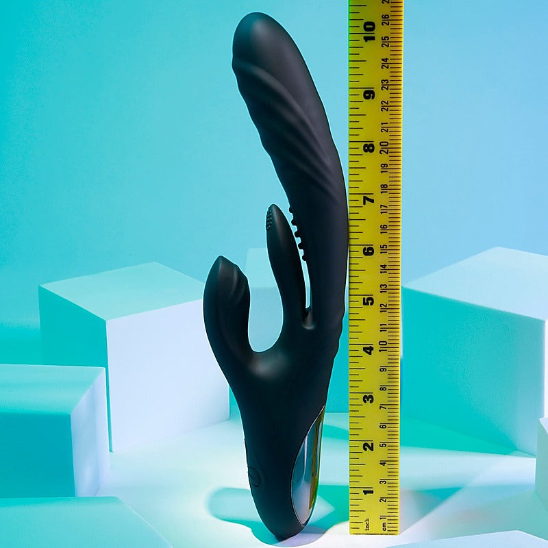 Playboy Pleasure Rapid Rabbit Silicone Vibrator by Evolved - Rabbit Vibrators