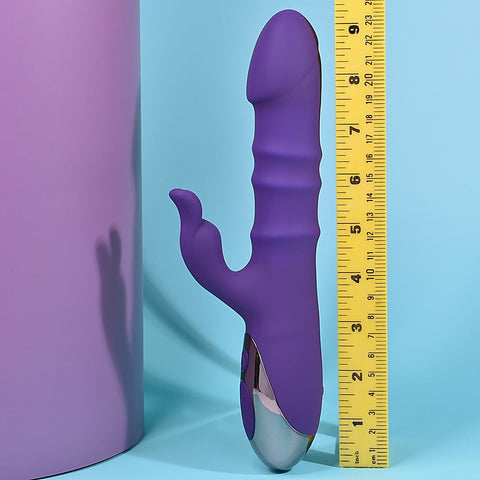 Hop To It 10 Functions Rabbit Vibrator by Evolved - Rabbit Vibrators