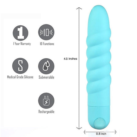 Professional-Grade Lola Teal by Maia Toys - Bullet Vibrators