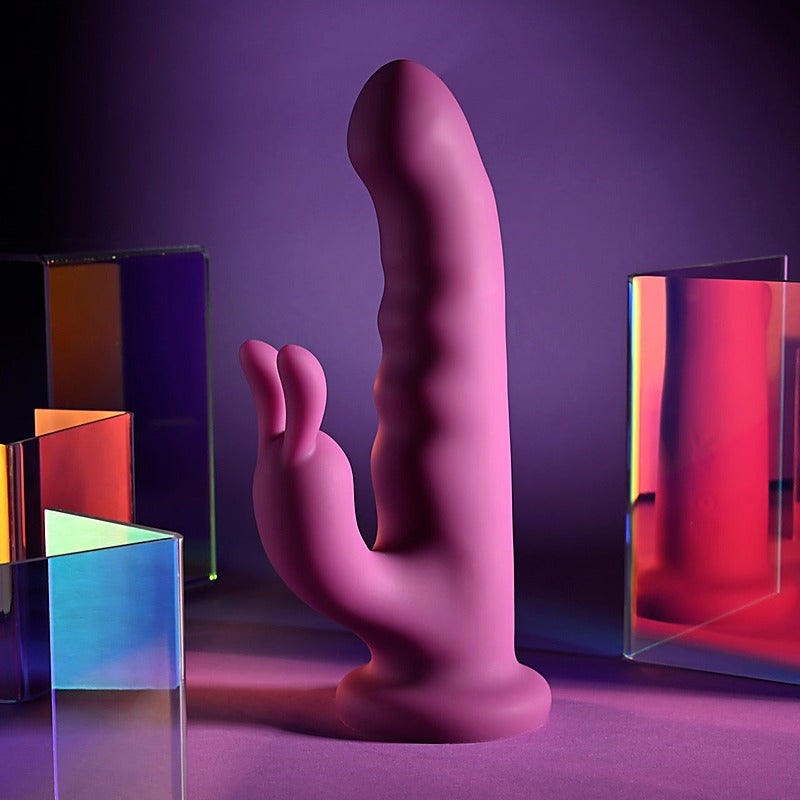 Playboy Pleasure FLUFFLE G-Spot Rabbit Vibrator by Evolved - Rabbit Vibrators
