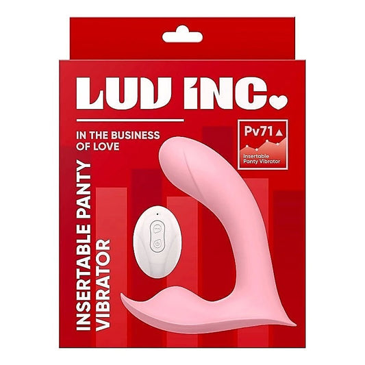 Luv Inc PV71 Rechargeable Pleasure Vibrator by VVOLE LLC - Anal Vibrators