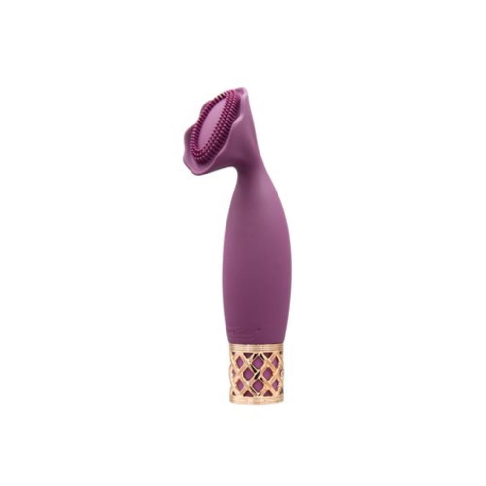 BMS Factory Pillow Talk Secrets Passion Clitoral Massager with Bristle Head - - Personal Massagers