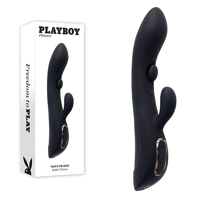 Playboy Pleasure That's The Spot G-Spot Rabbit Vibrator - Rabbit Vibrators