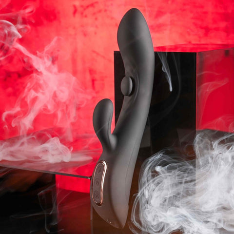 Evolved Playboy Pleasure Thats The Spot G Spot Rabbit Vibrator with Tapping - Rabbit Vibrators