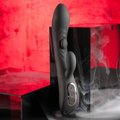 Evolved Playboy Pleasure Thats The Spot G Spot Rabbit Vibrator with Tapping - Rabbit Vibrators