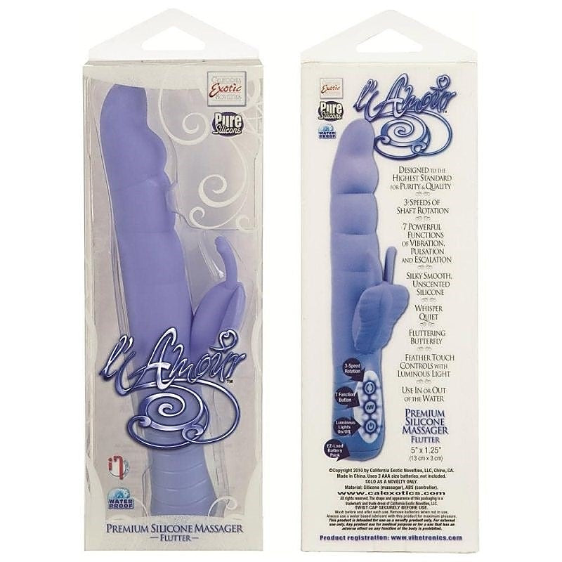 L'amour Silicone Massager Flutter - Rabbit Vibrators