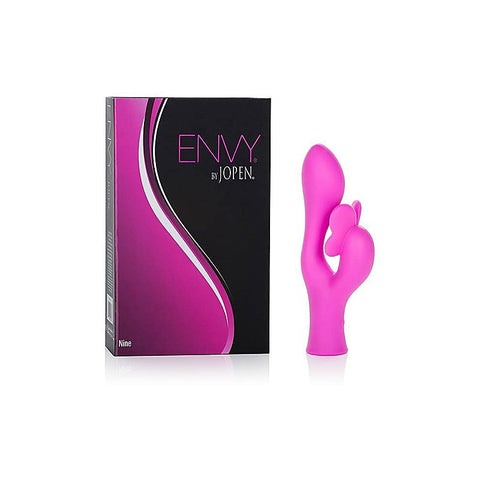 California Exotics Jopen Envy Nine Multi Functions Dual Rabbit Vibrator - Rabbit Vibrators