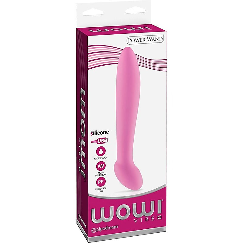 Wow! 10 Functions Power Wand Massager by Pipedream - Waterproof Vibrators