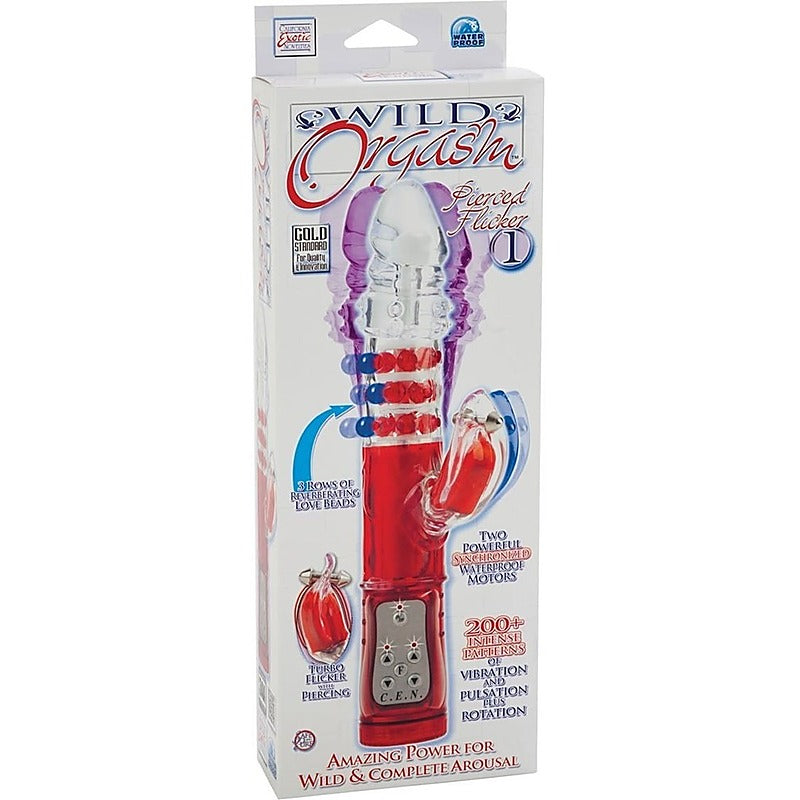 Pierced Flicker #1 Vibrator by California Exotics - Clit Ticklers and Pulsators