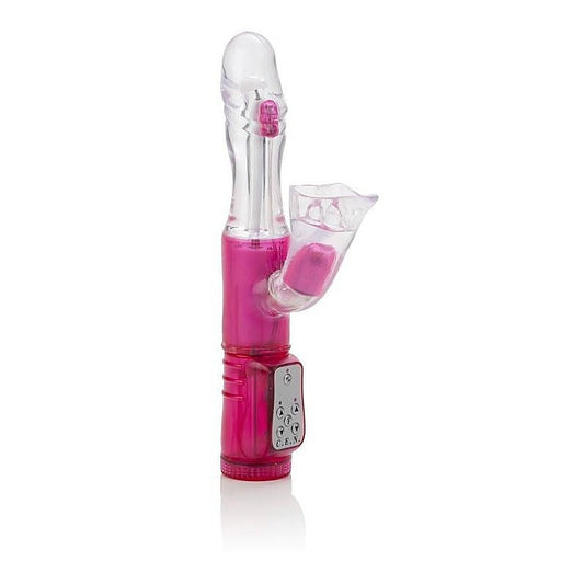 Wild Orchid Rabbit Vibrator With Balls and Stimulators - Rabbit Vibrators