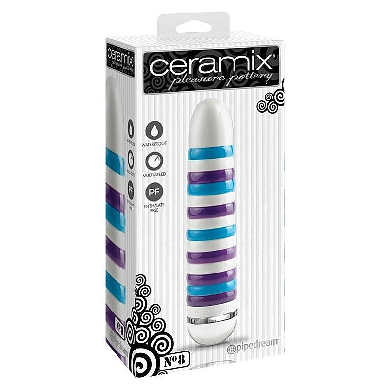 Ceramix No 08 Multi Functions Bullet Vibrator - Waterproof Vibrators