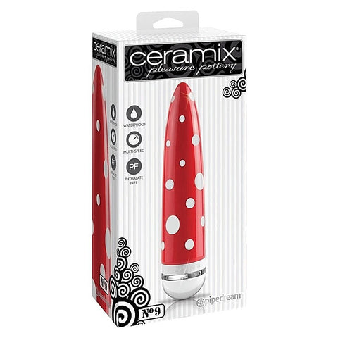 Ceramix No 09 Vibrating Bullet Massager - Glass Sex Toys