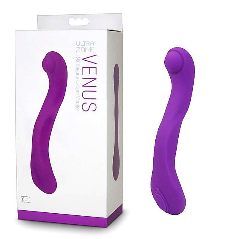 Topco UltraZone Venus 9x 9 Functions Ergonomic Silicone Vibrator - G-Spot Vibrators
