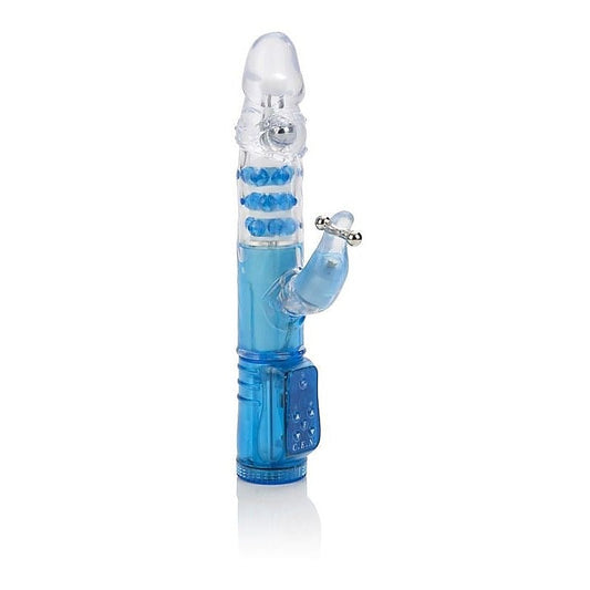 Pierced Lover Vibrator With Balls And Stimulators - Rabbit Vibrators