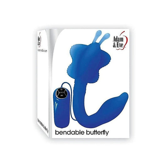 Bendable Butterfly Vibe by Adam & Eve - Strap On Sextoys