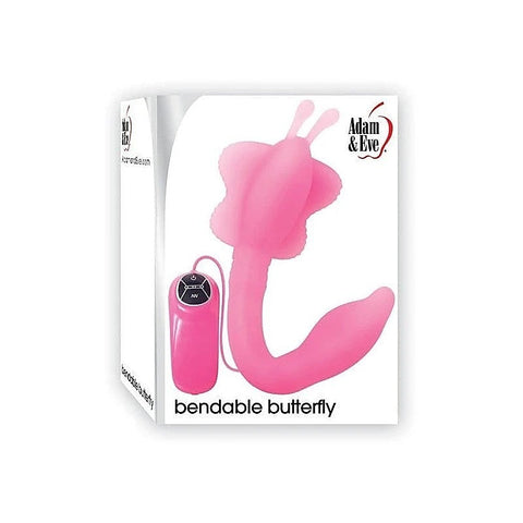 Bendable Butterfly Vibe by Adam & Eve - Strap On Sextoys